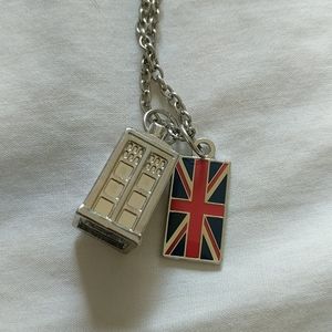 TARDIS DOCTOR WHO NECKLACE